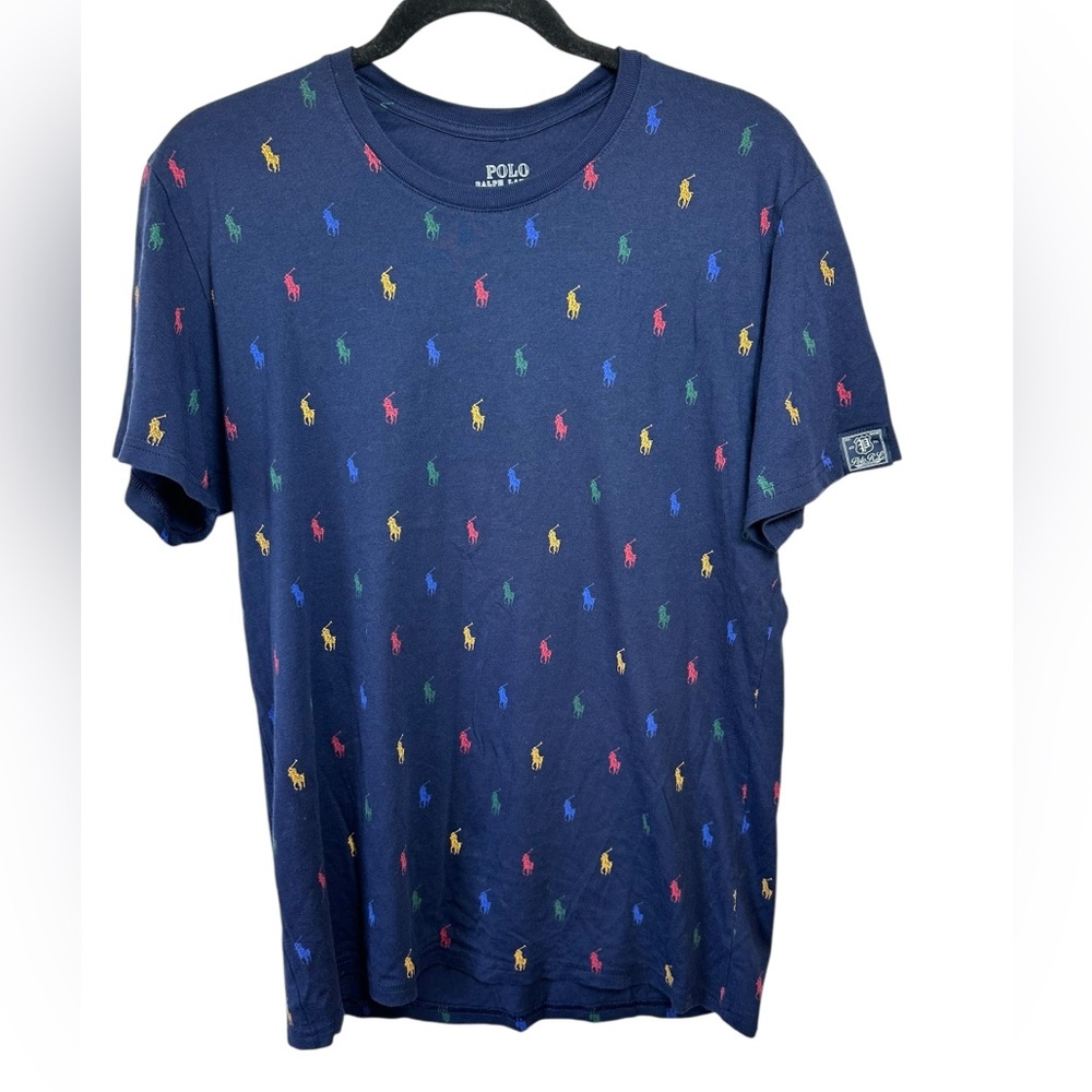 Polo Ralph Lauren Supreme Comfort Short Sleeve Tee with Pony‎ Print Size Medium